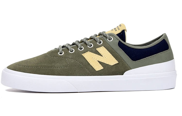 New Balance New Balance NB 379 Skateboard Shoes Men's Low Top Olive/Yellow/White