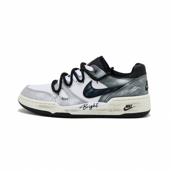 Nike Nike Full Force Gothic Gray SAML Low top Skateboard Shoes Men's