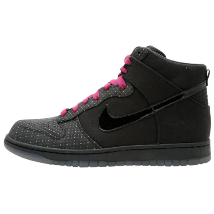 Nike Nike Dunk High top Skateboard Shoes Women's Black
