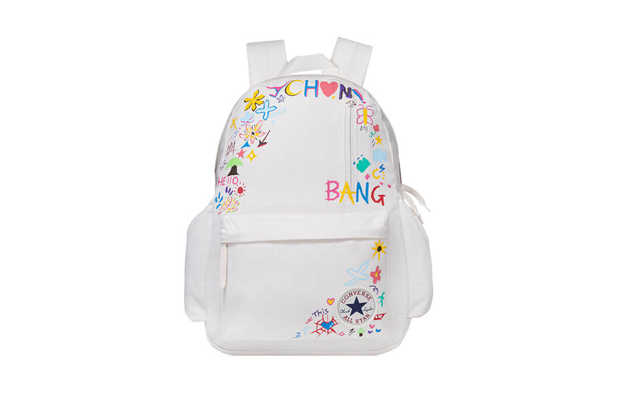 Converse Converse Polyester Backpack Medium Unisex White