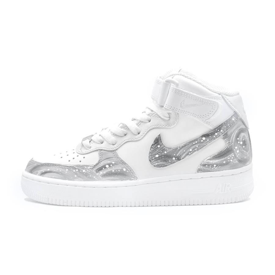 Nike Nike Air Force 1 Galaxy Series X First Culture Abrasion Resistant Balance Abrasion Resistant Balance Mid top