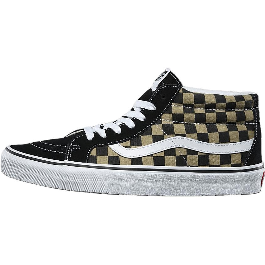 Vans Sk8 Vans-Mid Reissue '2 Tone Checker - Boa Black'