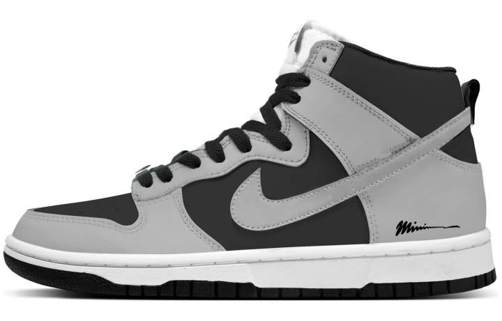 Nike Nike Dunk Lightweight Height Increasing High top Skateboard Shoes Women's Shadow Gray