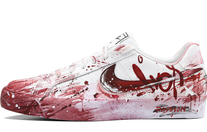 Nike Nike Court Royale Slip Resistant Slip Resistant Low top Skateboard Shoes Unisex Scarlet