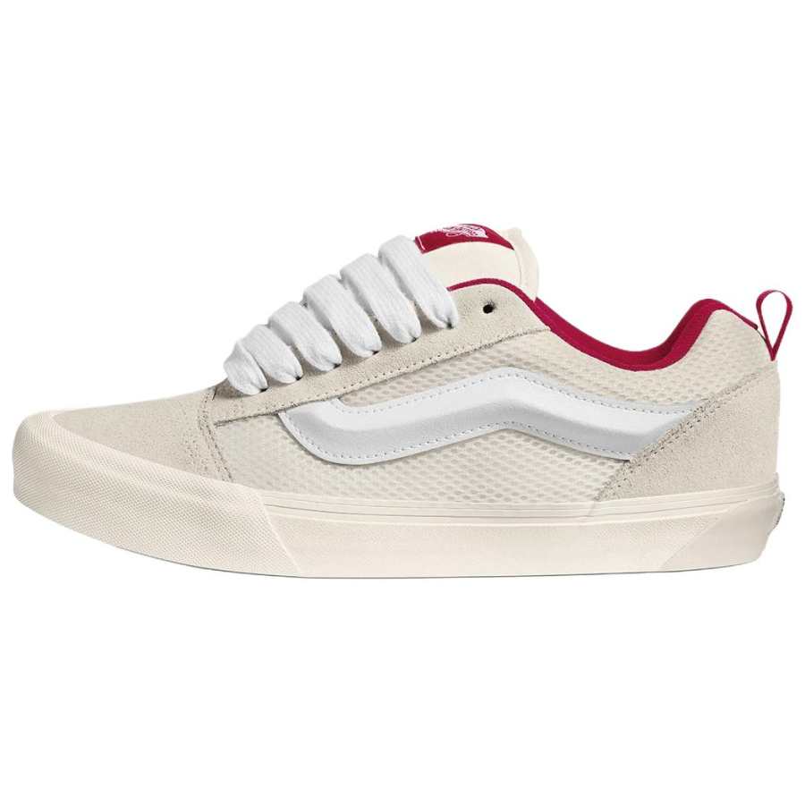 Vans Knu Skool Slip Resistant Low top Skateboard Shoes Unisex Beige