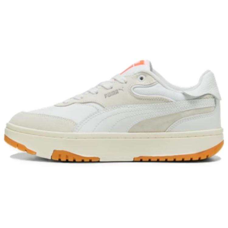 PUMA Cali Abrasion Resistant Abrasion Resistant Low top Skateboard Shoes Women's Ecru