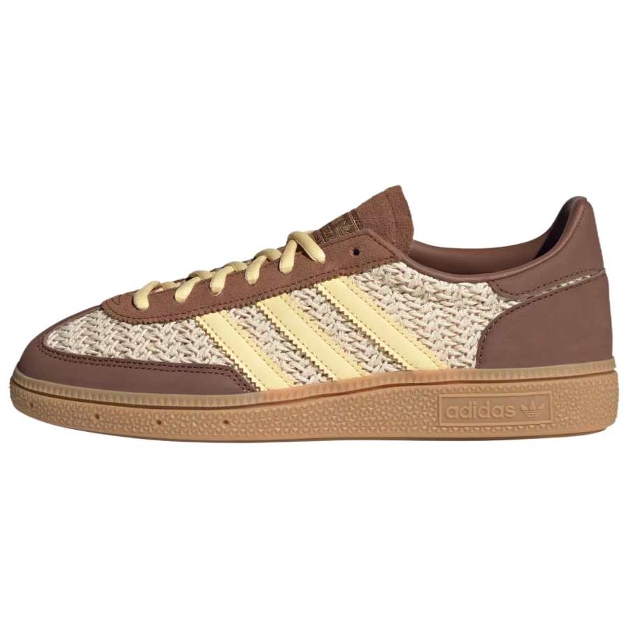 Adidas Originals HANDBALL SPEZIAL Textile, Leather Slip Resistant Abrasion Resistant Low top Skateboard Shoes Women's