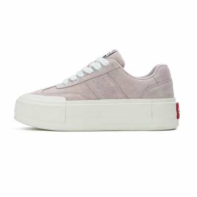 GZOZ Coverage Support Low top Skateboard Shoes Women's Peach Pink
