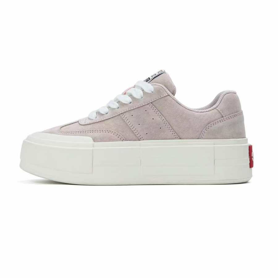 GZOZ Coverage Support Low top Skateboard Shoes Women's Peach Pink