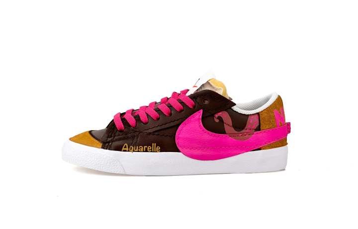 Nike Nike Blazer Low top Skateboard Shoes Women's Umber