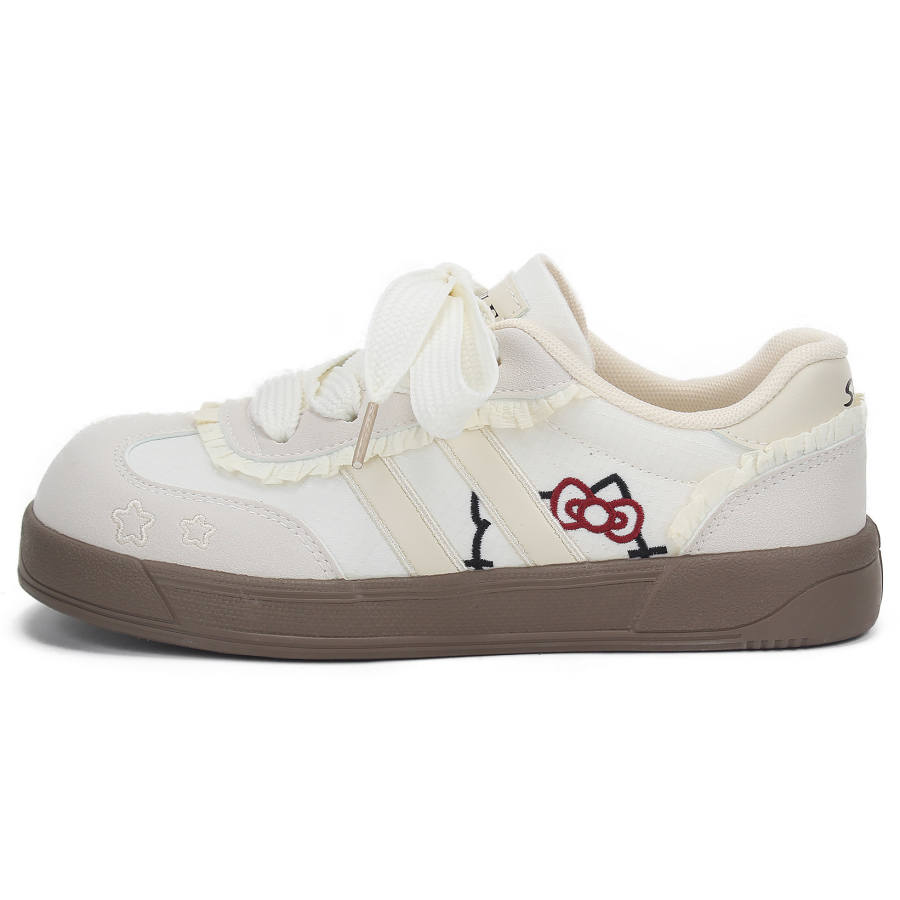 Binya Artificial Leather Lightweight And Breathable Low top Skateboard Shoes Women's