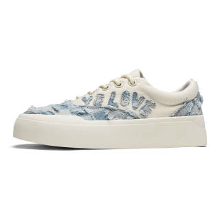 YIVELOVE Slip Resistant, Abrasion Resistant, Lightweight Low top Skateboard Shoes Men's Blue