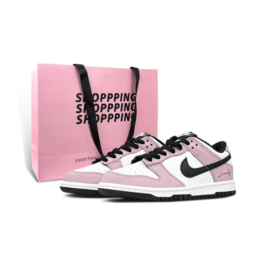 Nike Nike Dunk Abrasion Resistant Low top Skateboard Shoes Women's Pink Purple