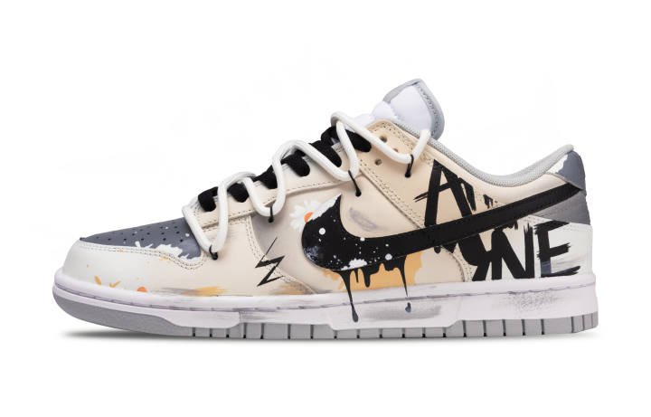Nike Nike Dunk Sunset Glow Wear resistant And Lightweight Low top Skateboard Shoes Unisex