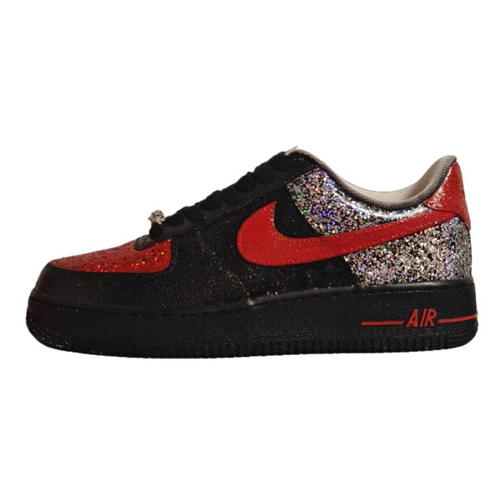 Nike Nike Air Force 1 Slip Resistant Slip Resistant Low top Skateboard Shoes Men's Black
