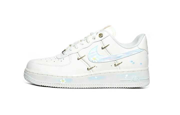 Nike Nike Air Force 1 Low top Skateboard Shoes Women's White