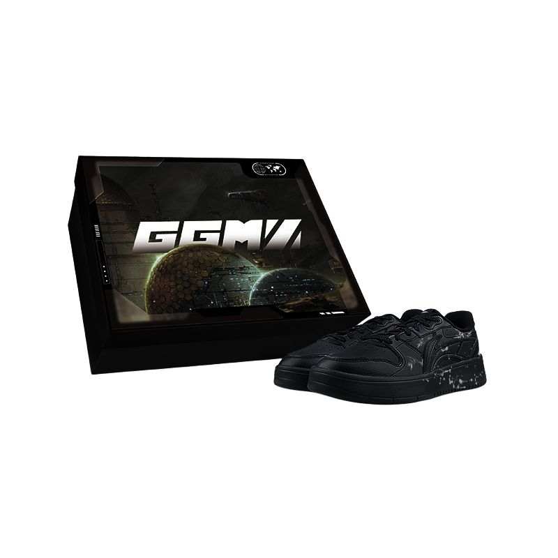 Li-Ning Li Ning Sycee Cushioning, Wear Resistant Low top Skateboard Shoes Men's Black