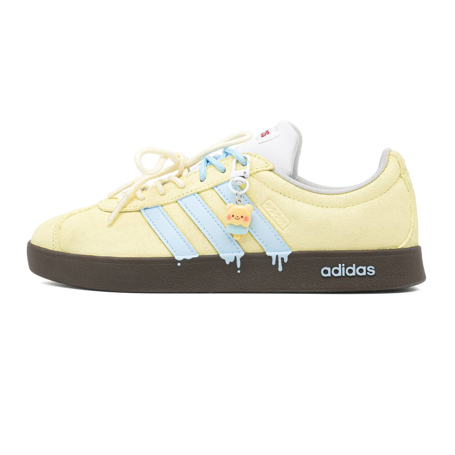 Adidas Adidas VL COURT 2.0 Maris Sal Bear Suede Low top Skateboard Shoes Unisex Yellow