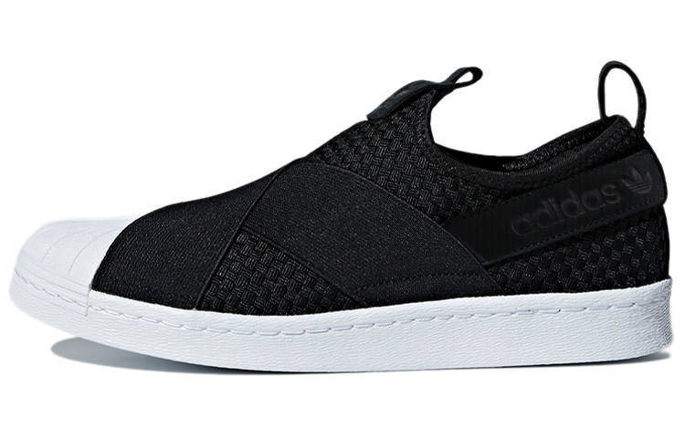 Adidas Originals Superstar SlipOn Slip on Lightweight Breathable Lightweight And Breathable Low top Skateboard Shoes