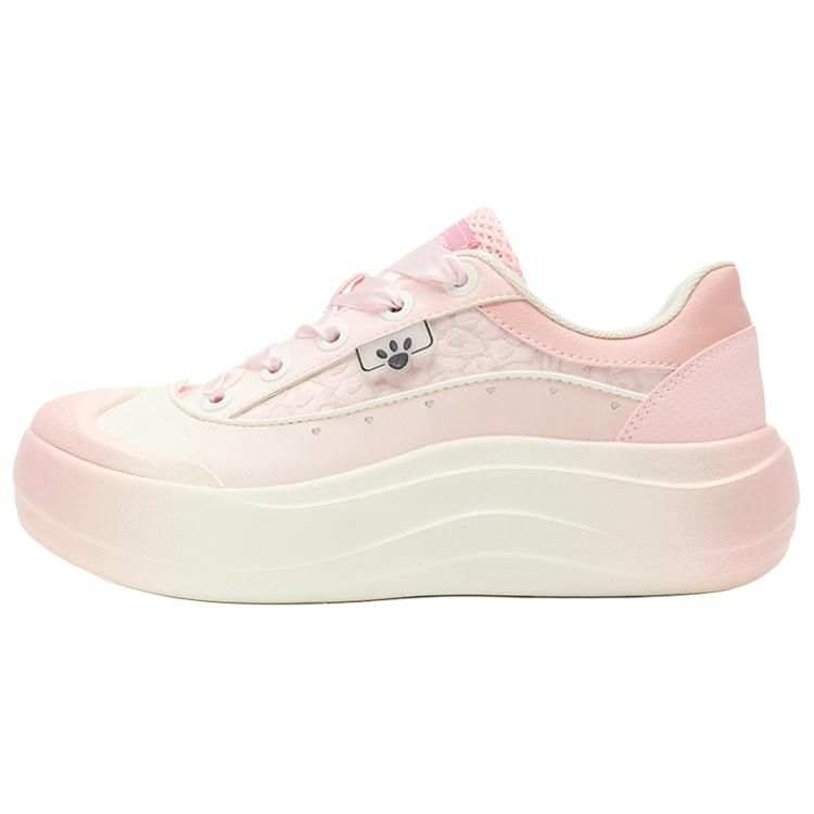 QIAODAN PINK PANTHER x QIAODAN Quality Drying Abrasion Resistant, Lightweight, And Breathable Low top Skateboard Shoes Women's