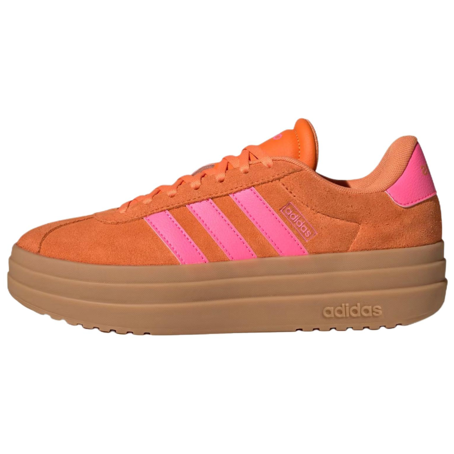 Adidas Adidas VL Court Bold Abrasion Resistant Low top Skateboard Shoes Women's Orange