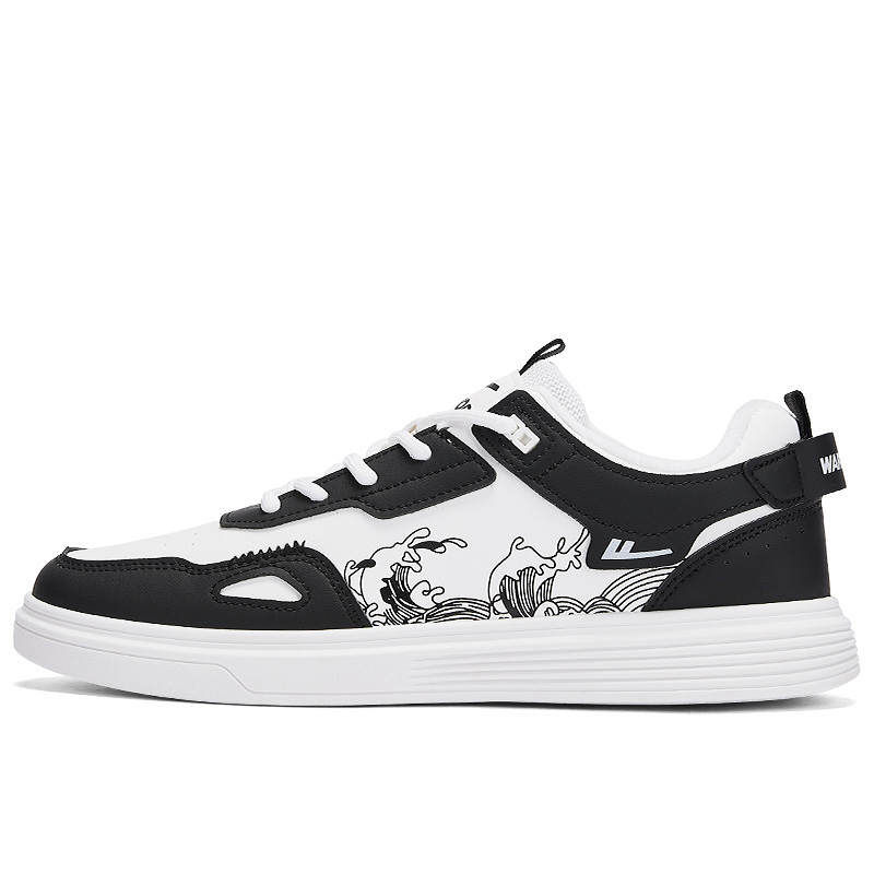 WARRIOR Warrior Low top Skateboard Shoes Men's Black White