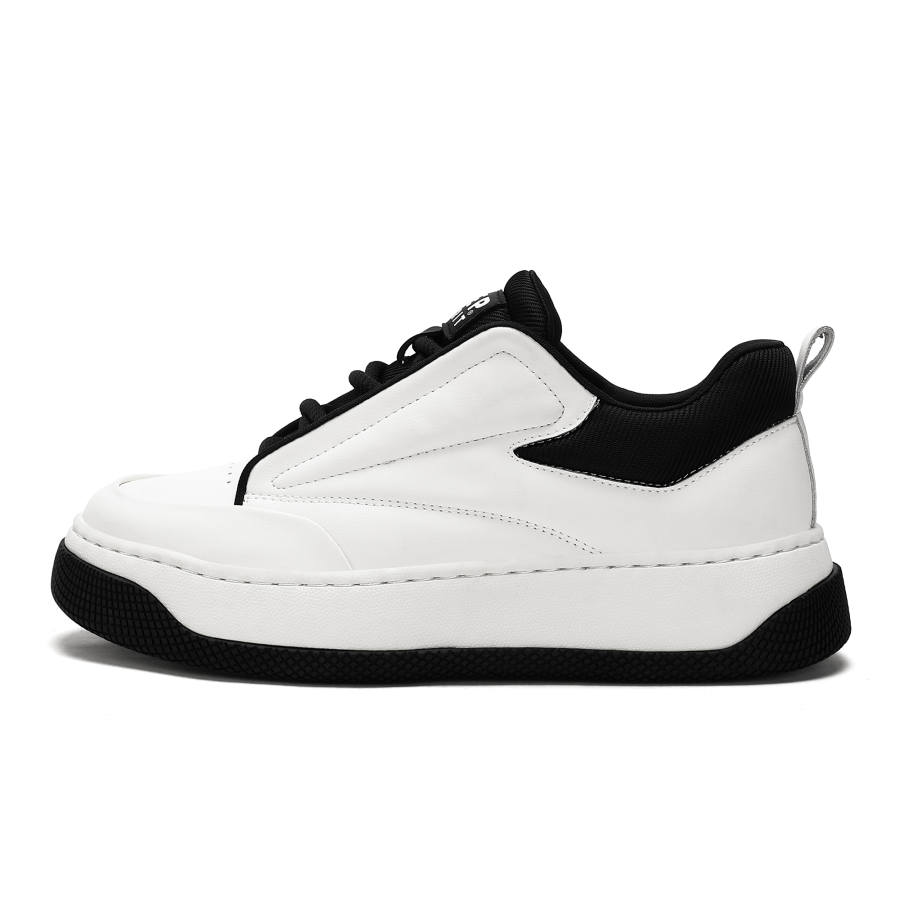 JEEP SPIRIT Cushioning Abrasion Resistant Lightweight Breathable Height Increasing Low top Skateboard Shoes Men's