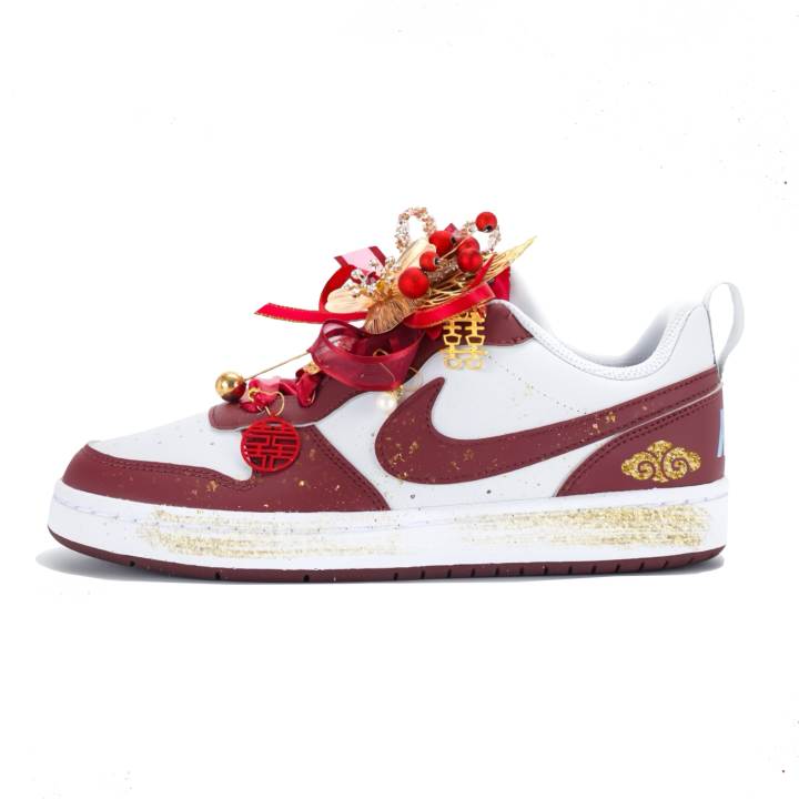 Nike Nike Court Borough Abrasion Resistant Low top Skateboard Shoes Unisex