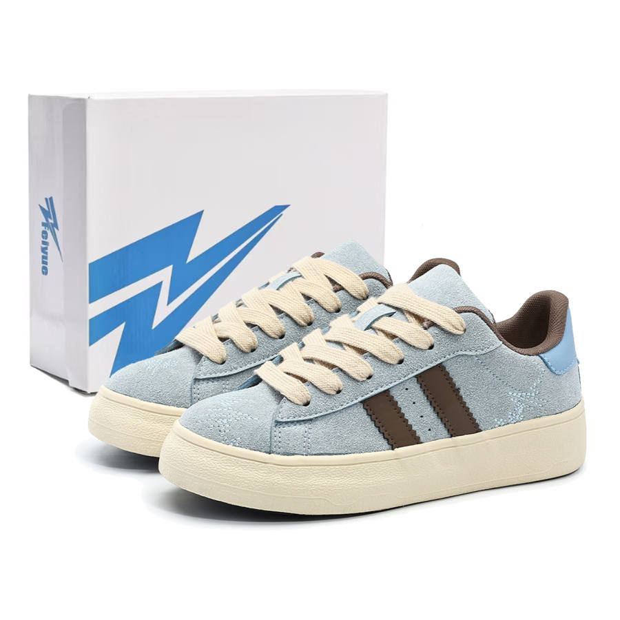 Feiyue Box Platform Niche Versatile Skateboard Shoes Women's Multicolor, Ecru