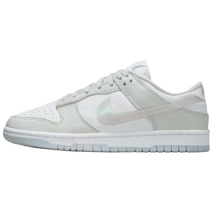 Nike Nike Dunk Leather Low top Skateboard Shoes Women's Light Gray