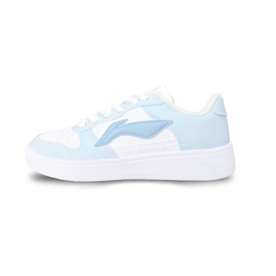 Li-Ning Li Ning Floating Boat Wear resistant And Lightweight Low top Skateboard Shoes Women's Blue