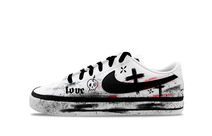 Nike Nike Court Legacy Leather Coverage Abrasion Resistant Coverage Abrasion Resistant Low top Skateboard Shoes Unisex