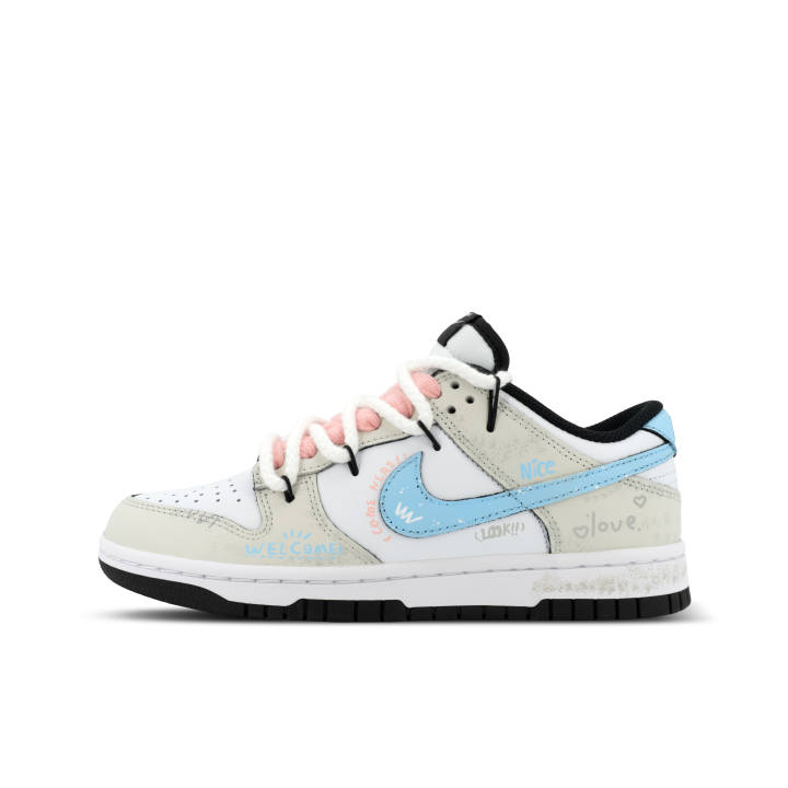 Nike Nike Dunk Gorilla Mischievous XJDD Phantom Music Low top Skateboard Shoes Unisex Ecru