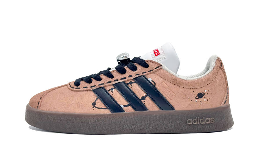 Adidas Adidas VL COURT 2.0 Lifestyle Vintage Jupiter Abrasion Resistant Abrasion Resistant Low top Skateboard Shoes Women's