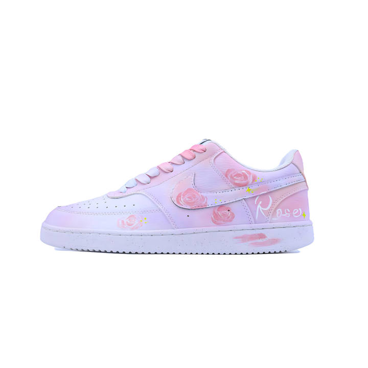 Nike Nike Court Vision 1 Skateboard Shoes Unisex Low Top White