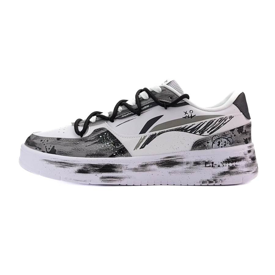 Li-Ning Li Ning Duda Slip Resistant Abrasion Resistant Low top Skateboard Shoes Unisex