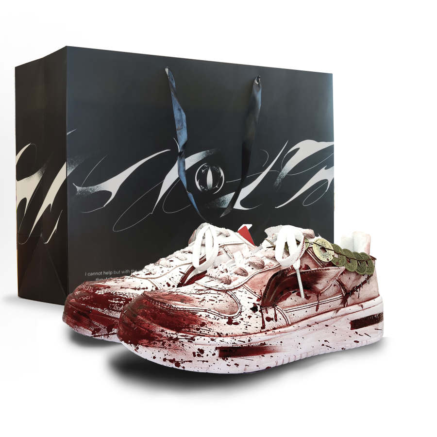 Li-Ning Li Ning Floating Boat Slip Resistant Abrasion Resistant Low top Skateboard Shoes Men's Red White