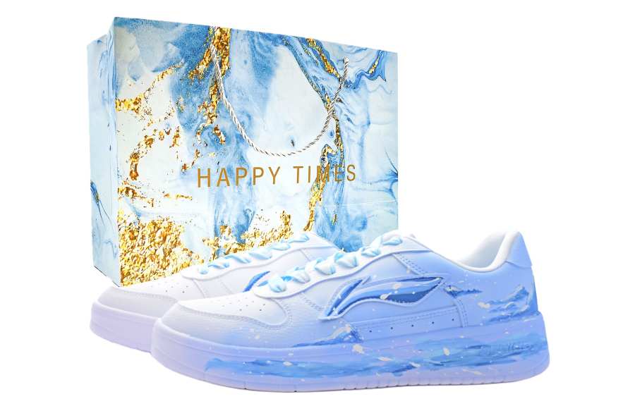 Li-Ning Li Ning Floating Boat Abrasion Resistant, Lightweight, And Breathable Low top Skateboard Shoes Unisex