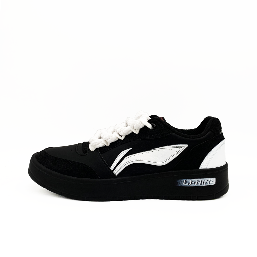 Li-Ning Li Ning Sycee V3 Slip Resistant Abrasion Resistant Balance Low top Skateboard Shoes Men's Black White