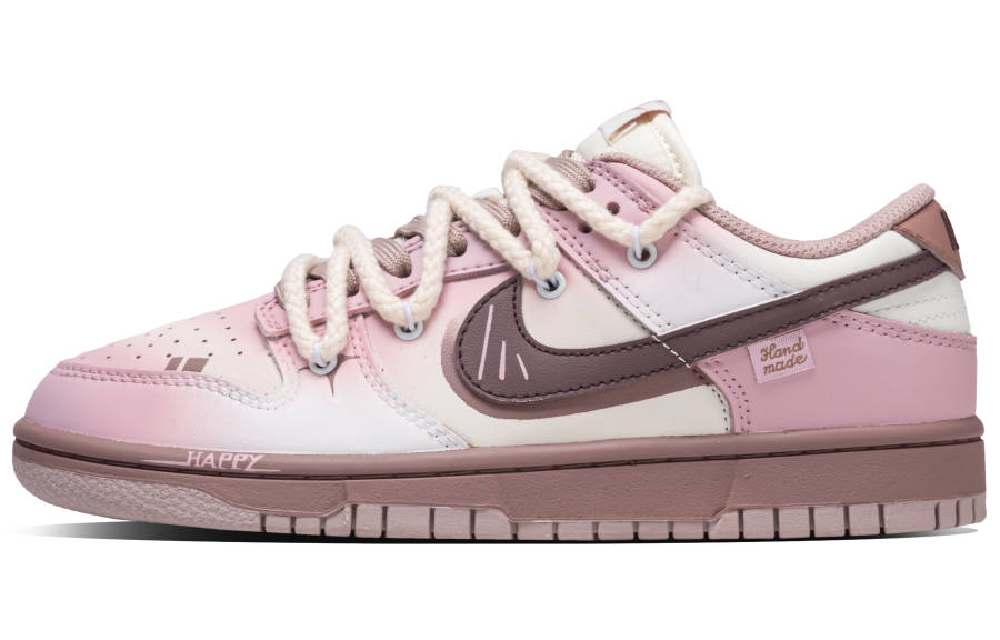 Nike Nike Dunk Sweet And Delicious Abrasion Resistant Low top Skateboard Shoes Women's Pink Brown