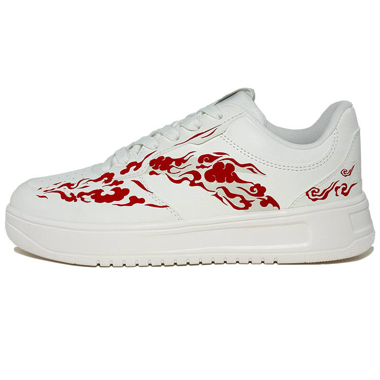 Anta Easy Slip Resistant Cushioning Low top Skateboard Shoes Men's Red