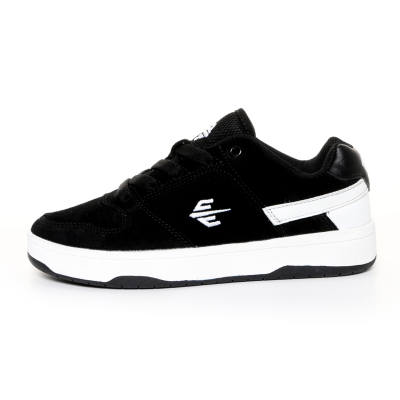 JIANKECHAO Abrasion Resistant Coverage Low top Skateboard Shoes Unisex Black