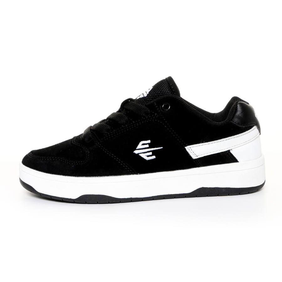 JIANKECHAO Abrasion Resistant Coverage Low top Skateboard Shoes Unisex Black