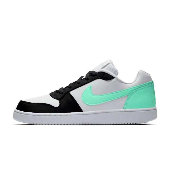 Nike Nike EBERNON Abrasion Resistant Low top Skateboard Shoes Unisex Black Green