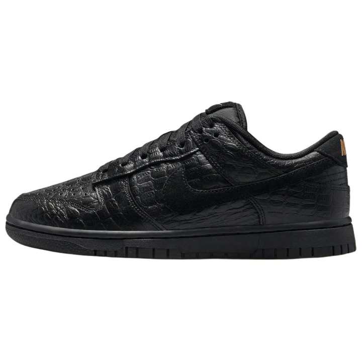 Nike Nike Dunk Classic And Versatile Low top Skateboard Shoes Women's Black