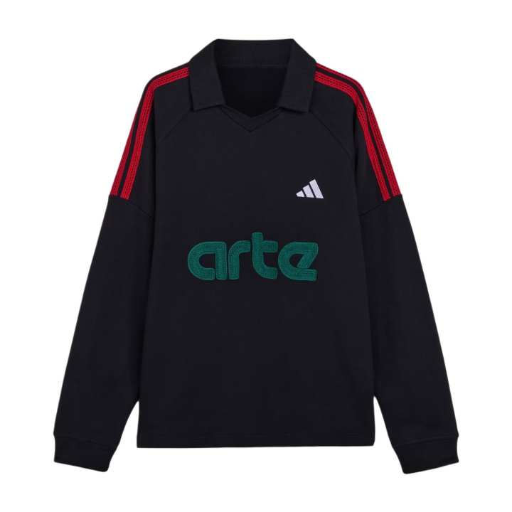 Adidas Adidas x Arte Antwerp polo-collar sweatshirt
