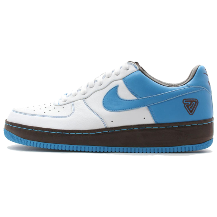 Nike Nike Air Force 1 Slip Resistant Abrasion Resistant Low top Skateboard Shoes Unisex White