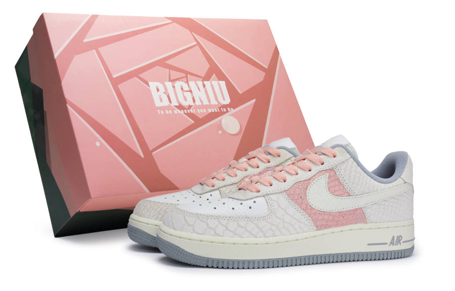 Nike Nike Air Force 1 811 Manufacturing, Sunrise Rose Slip Resistant Slip Resistant Low top Skateboard Shoes Women's