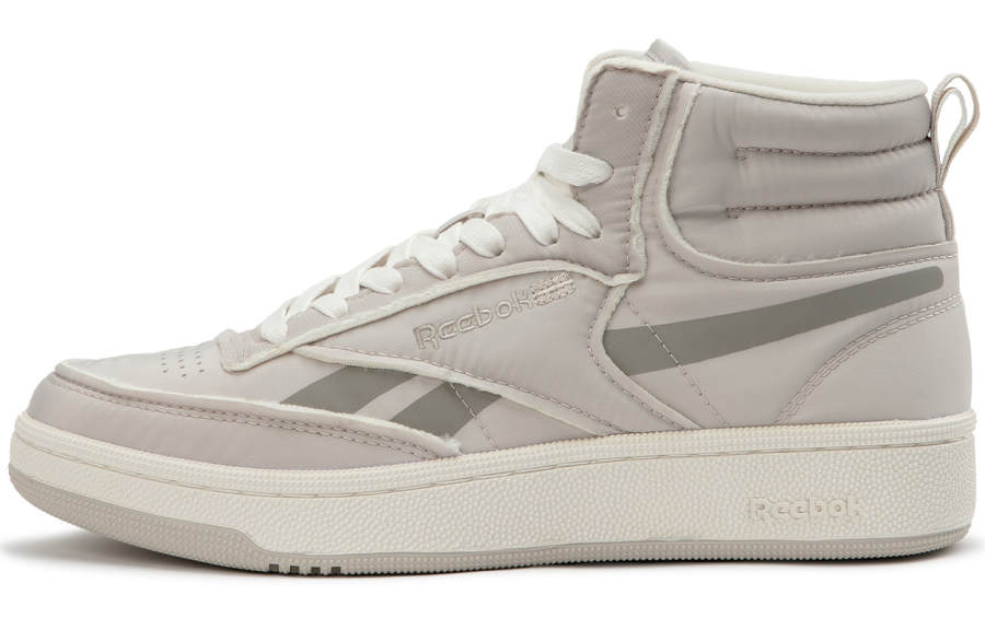 Reebok Mid top Skateboard Shoes Unisex Gray White