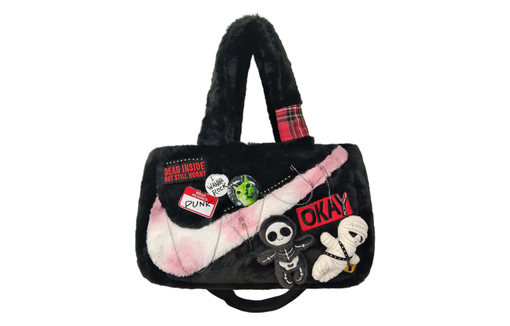Nike Nike Fabric Handbag Regular Women's Black Pink